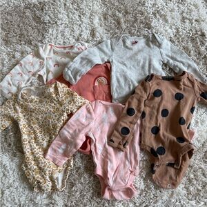 Assorted Colorful Kids One Pieces Set